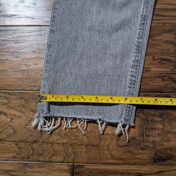 Gap Cheeky straight high rise jeans grey denim size 27 - Picture 9 of 13